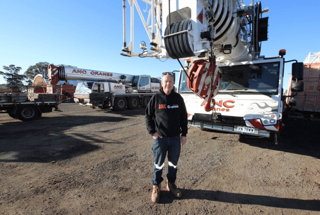 ANC Cranes team and fleet media feature