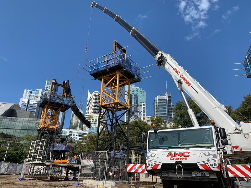 ANC all terrain crane in Sydney